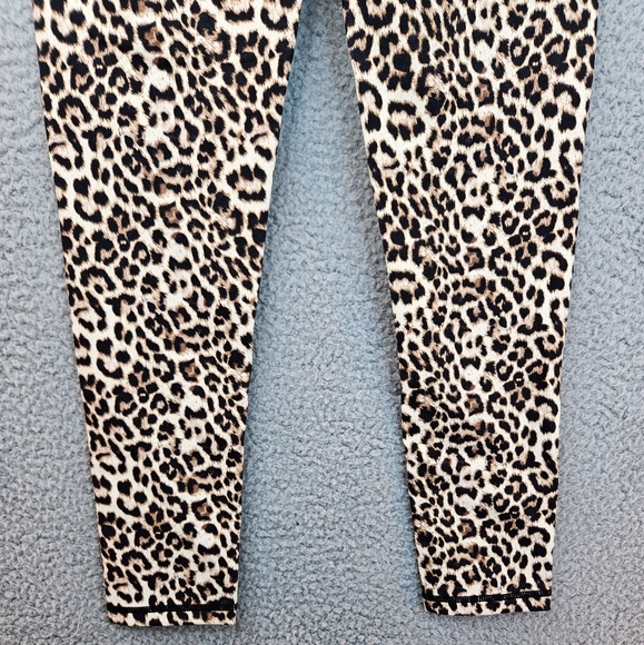 Zyia Women's Leopard Brillant Scrunchy What High Rise Leggings Sz 8-10 Active - Picture 9 of 12
